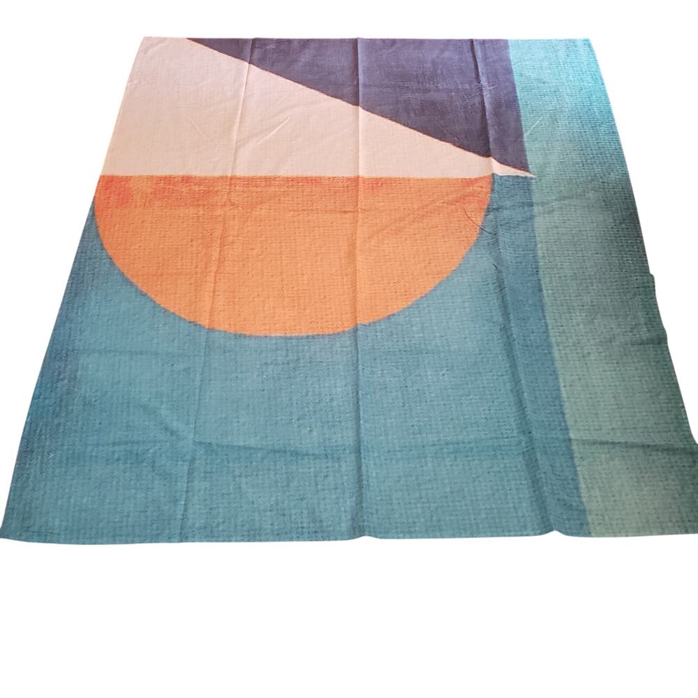 Society6 Geometric Fabric Panel Wall Hanging Tapestry MCM Home Art Decor 58" NEW
